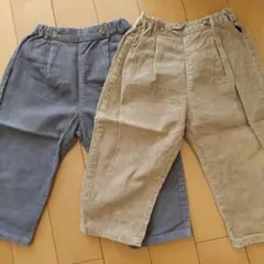 テータテート コーデュロイパンツ 2点セット 95cm