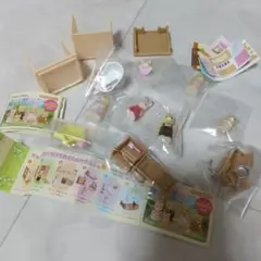 新品　つながるお部屋シリーズ12 クマファミリー　ガチャ　コンプ