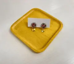 バレエ舞台用　イヤリング（パット付き）