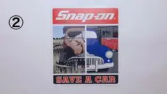 Snap-on★ステッカー 縦14.8cm×横13cm スナップオン