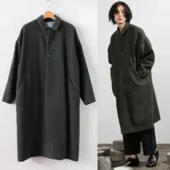 Dulcamara 18A/W モッサーBIGコート GREEN 1