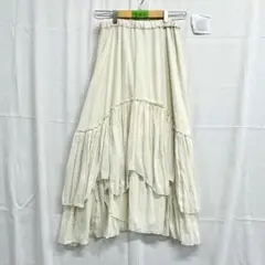 @う105　Heather ヘザー　スカートF ホワイト
