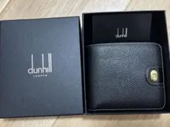 dunhill 二つ折り財布 黒 ダンヒル サイフ