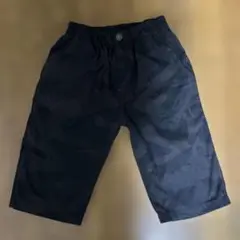ブラック迷彩柄ハーフパンツ150