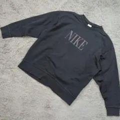 ★b1461 Nike ナイキ【M】 Dri-FIT スウェット ロゴトレーナー