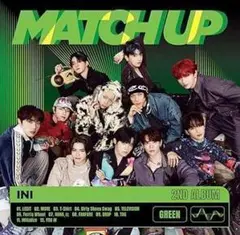 訳あり特価❕MATCH UP (GREEN Ver.) 通常盤 INI ドライブ