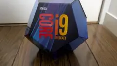 箱だけ Intel Core i9 9th CPU i9-9900Kの箱