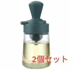 2個セット⭐️調味料ボトル オイルボトル 液漏れしない 350ML グリーン