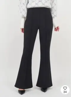 ROYAL PARTY カットフレアパンツ