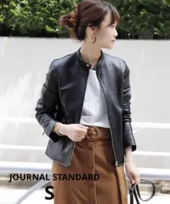 JOURNAL STANDARD レザー シングルライダースジャケット