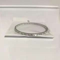 【新品未使用品】ブレスレット　シルバー　銀　ローマ数字　シンプル