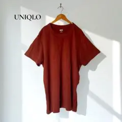 ユニクロ【3XL】Tシャツ 半袖 コットン100 メンズ 大きいサイズf866