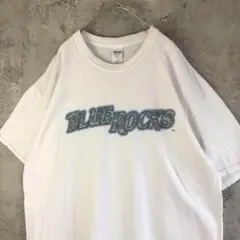 Z2118古着　Tシャツ ホワイト　バックプリント　90s Y2K