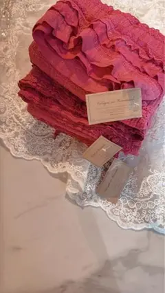 korea frill knit(deep pink)
