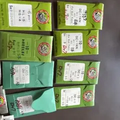 工業用インターロックミシンの針セット