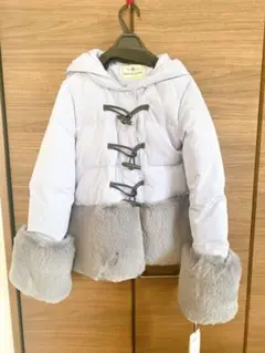新品タグ付きファーダウン!本日限定価格