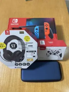 Nintendo Switch本体　ヘッドセットセット　ワイヤレスコントローラー