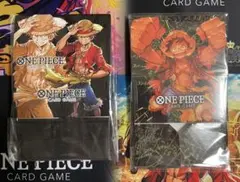ONE PIECEカード ストレージBOX モンキー・D・ルフィ　2種セット