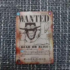 ワンピース カードゲーム ポートガス・D・エース WANTED