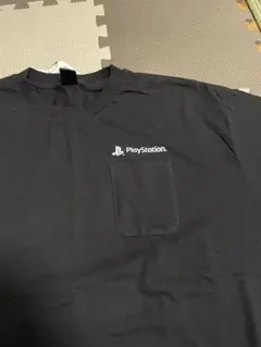 L tシャツ プレイステーション ポケット プレステ ソニー ブラック　ポケt