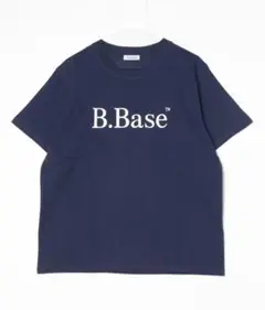 B.Base ロゴ Tシャツ ネイビー Lサイズ
