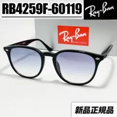 【RB4259F-60119】サングラス 新品 未使用 レイバン　ブルーレンズ