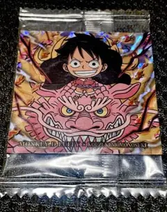 ワンピース大海賊シールウエハースLOG.5 ルフィ&モモの助　新品未開封