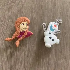 ディズニー　ジビッツ　アナ　オラフ★