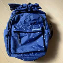 美品 branshes 水玉リボンリュック