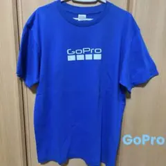 ゴープロGoPro Tシャツ ブルー Mサイズ 超レア
