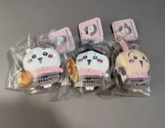 ちいかわベーカリー　スタッフさんなマスコット　3点セット