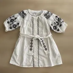 BREEZE 刺繍ワンピース 90