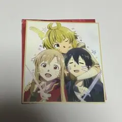 ソードアート・オンライン 色紙　映画入場者特典