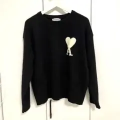 AMI ニットセーター ブラック
