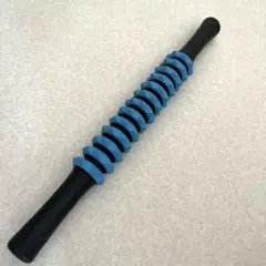 マッサージローラー 筋膜リリース　黒　ブルー