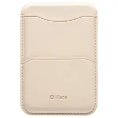 iFace Signature Ball ベージュ カードケース