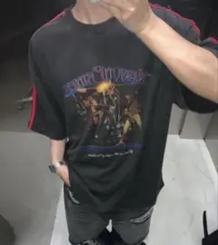 MASONPRINCEバンドTシャツ ダークグレー