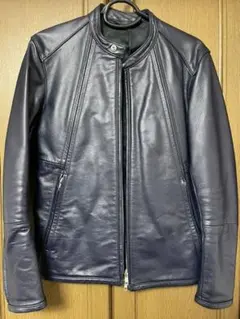 BEAMS ビームス シングルレザーライダースジャケット ブルゾン