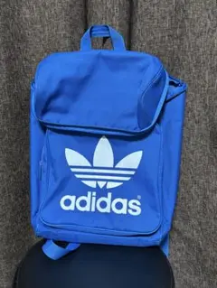 adidas 青色 リュック