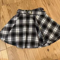 ピンクラテ　スカート　インナーパンツつき