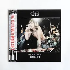 【超美品】黒夢 1997年10月31日 新宿LOFT LPレコード おまけ付】黒夢 1997 10.31 LIVE at 新宿LOFT レコード - メルカリ
