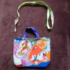 ハンドメイド　ハニーチューントートバッグ