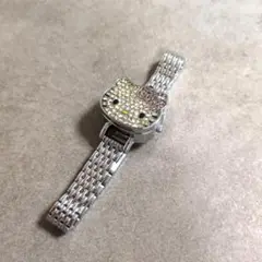 ハローキティ　希少　時計　スワロフスキー　ストーン
