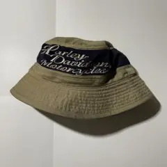90s- Harley Davidson バケットハット ヴィンテージ 新品未使用】ハーレーダビッドソン VINTAGEハット アメリカ製