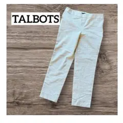 TALBOTS ベージュ チノパン 12 XL 大きめサイズ ゆったり ボトムス