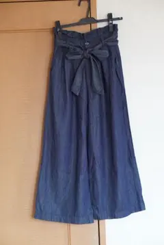 w closet インディゴ染めパンツ
