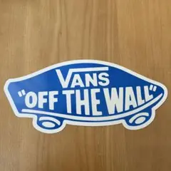 VANSステッカー 青