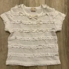 プティマイン　90cm Tシャツ　白