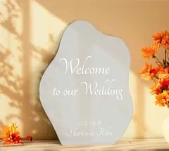 ウェルカムボード　ウェルカムミラー　ステッカー　結婚式　ウェディング