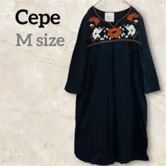 匿名配送✨️Cepe 刺繍デザイン 【M】ワンピース
